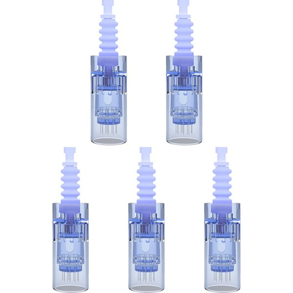 Dermapen Iğnesi 12 Pin 5 Adet A6 M5 M7 E30 N2 Modelleri Için Soketli Model Dermapen Iğnesi Cilt & Yüz Temizleme Cihazları Fiyatı