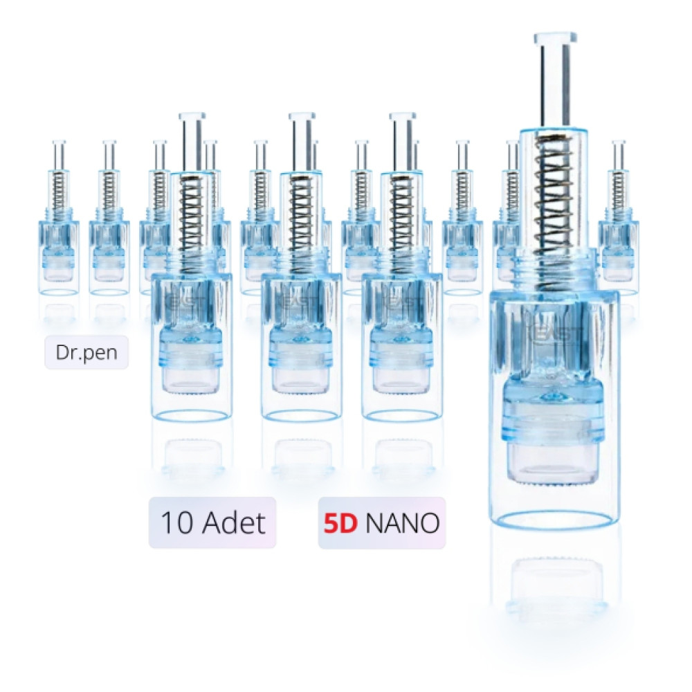 Dermapen Ignesi Dr. Pen X5 Uyumlu 5D Nano Pin 10 Adet Makyaj Ürünleri Fiyatı