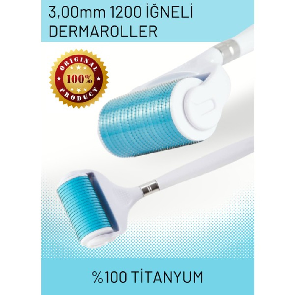 Dermapolin N In 1 - 3,00MM 1200 Iğneli Vücut Dermaroller Vücut Sıkılaştırıcı ve İncelticiler Fiyatı