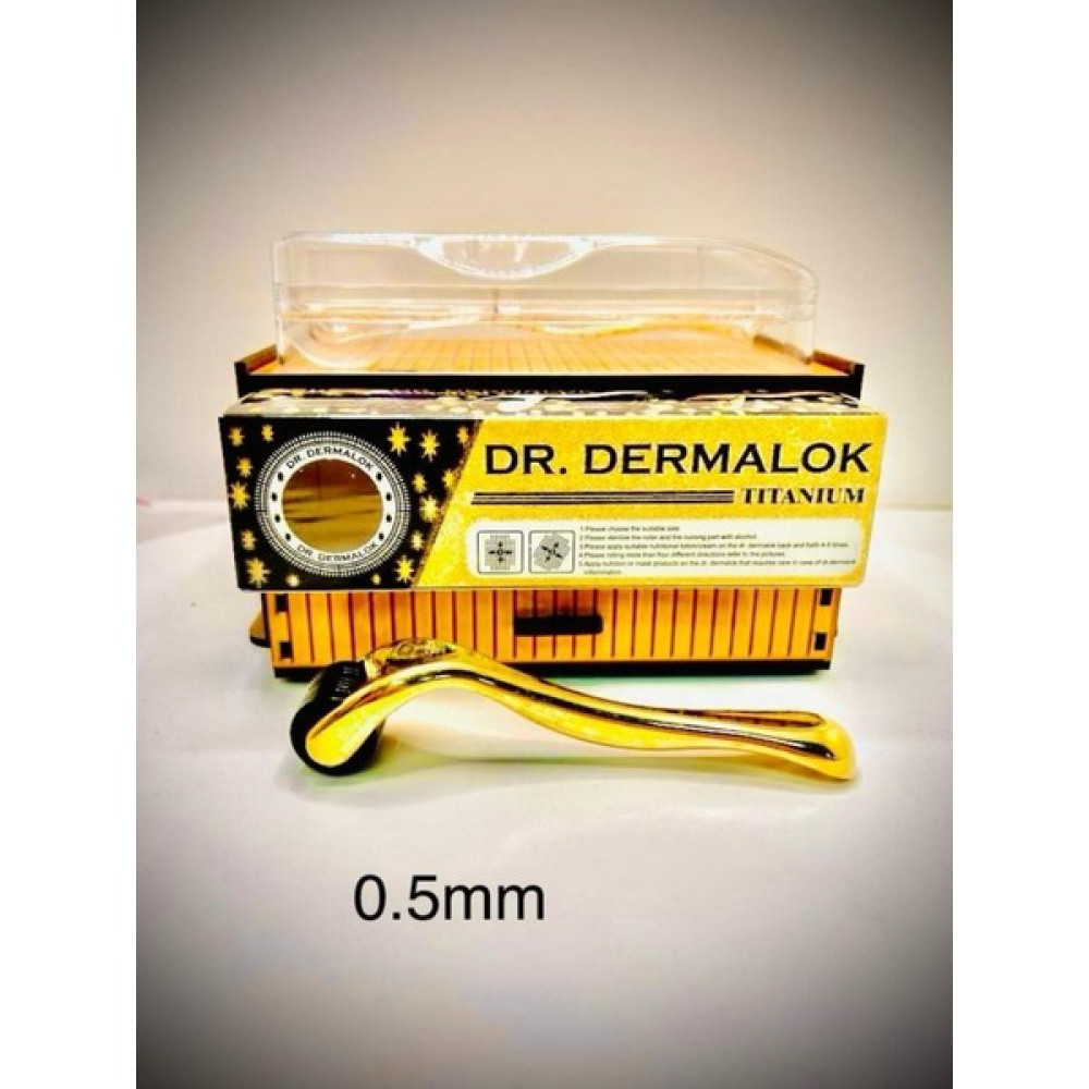 Dermaroller Gold Professional 0.5mm Saç, Sakal, Kaş Serum Kullanımına Uygun Yeni Seri Cilt & Yüz Temizleme Cihazları Fiyatı