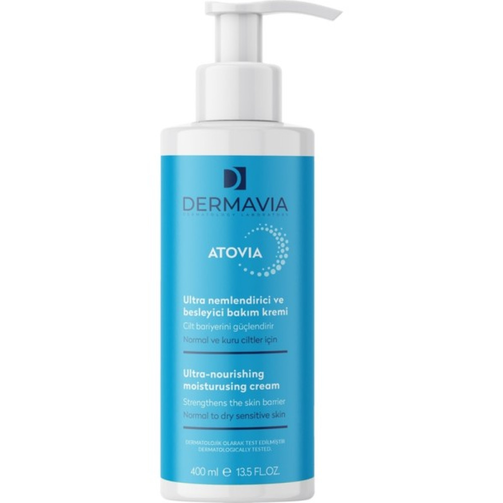 Dermavia Atovia Nemlendirici & Besleyici Bakım Kremi 400 ml Normal ve Kuru Ciltler Nemlendiriciler Fiyatı