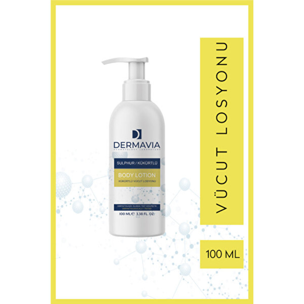 Dermavia Kükürtlü Vücut Losyonu 100 ml Vücut Bakımı Fiyatı