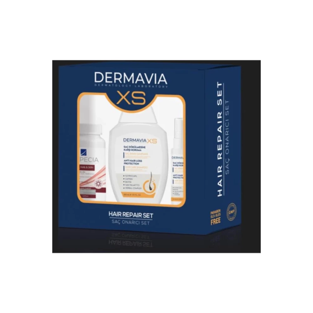 Dermavia Xs Sac Onarici Set Saç Şekillendirici Sprey Fiyatı