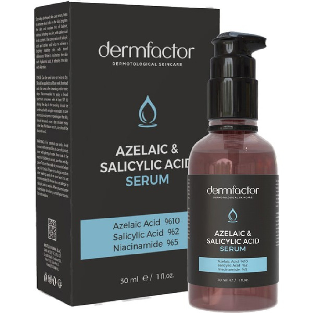 Dermfactor Azelaıc & Salıcylıc Acıd Serum Yağlı, Karma Anti-Aging / Yaşlanma Karşıtı Fiyatı