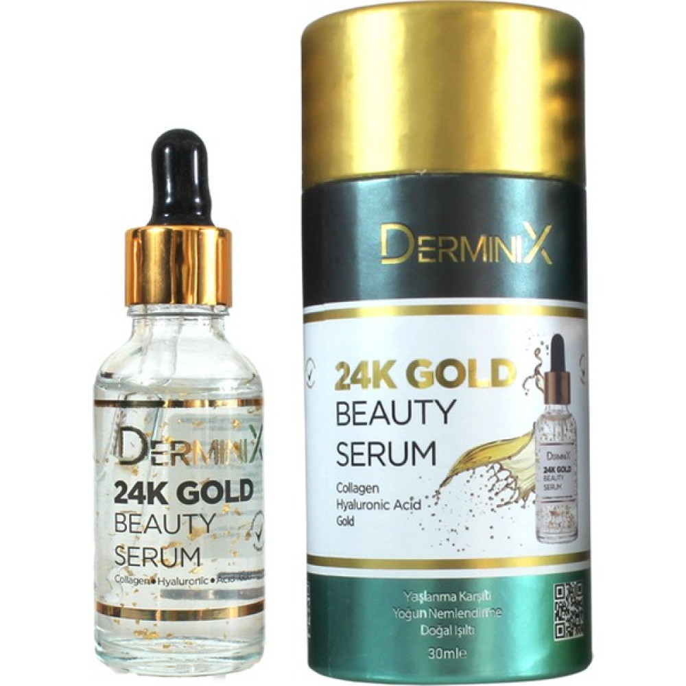 Derminix 24 K Gold Beauty Serum Anti-Aging / Yaşlanma Karşıtı Fiyatı