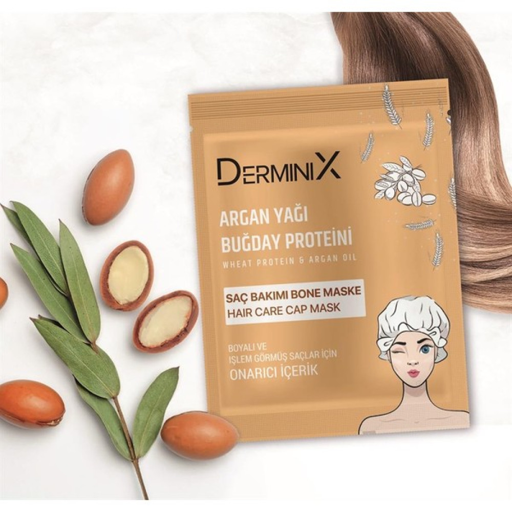 Derminix Buğday Proteini & Argan Yağı Bone Saç Maskesi Saç Bakım Maskeleri & Serumlar & Spreyler Fiyatı