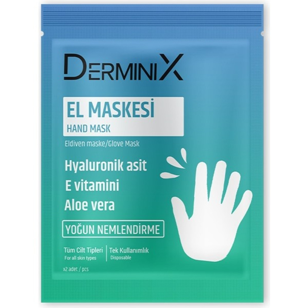 Derminix Hyaluronik Asit & E Vitamini & Aloe Vera Nemlendirici El Maskesi Maskeler Fiyatı