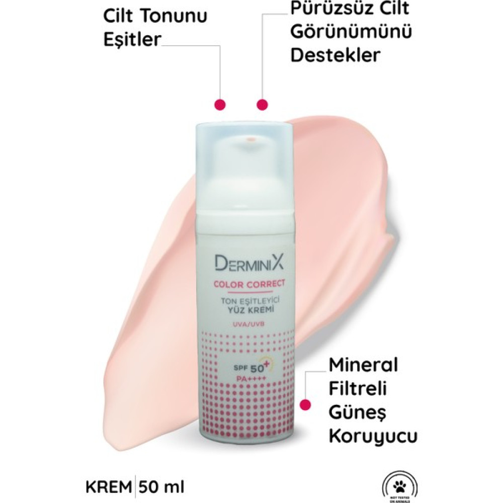 Derminix Ton Eşitleyici Yüz Kremi Güneş Kremleri ve Losyonları Fiyatı