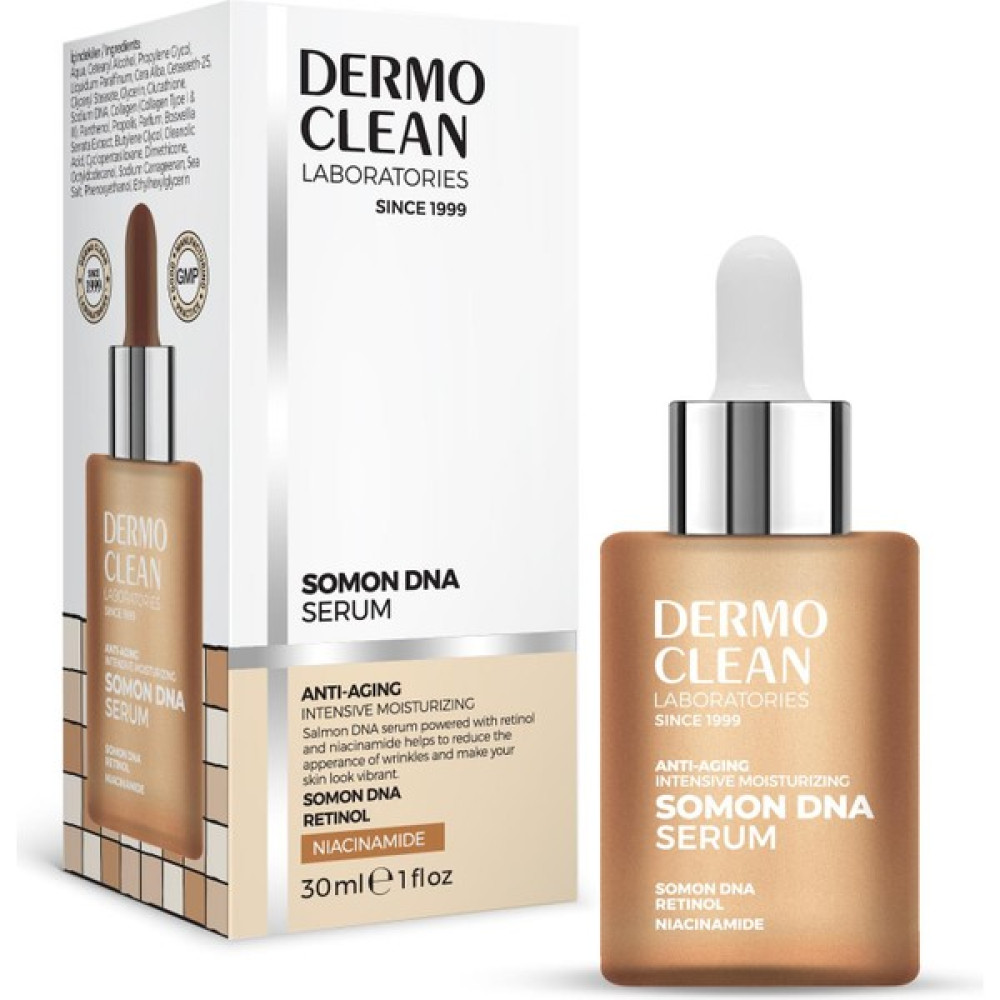Dermo Clean Antı Agıng Somon Dna Serum 30 ml Anti-Aging / Yaşlanma Karşıtı Fiyatı