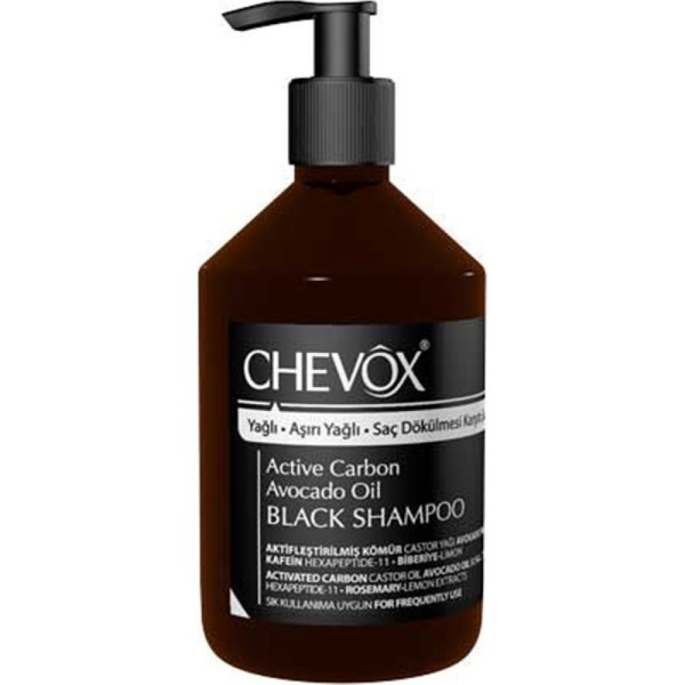 Dermoday Chevox Active Carbon Black Şampuan 500 ml Oto Boyaları Fiyatı