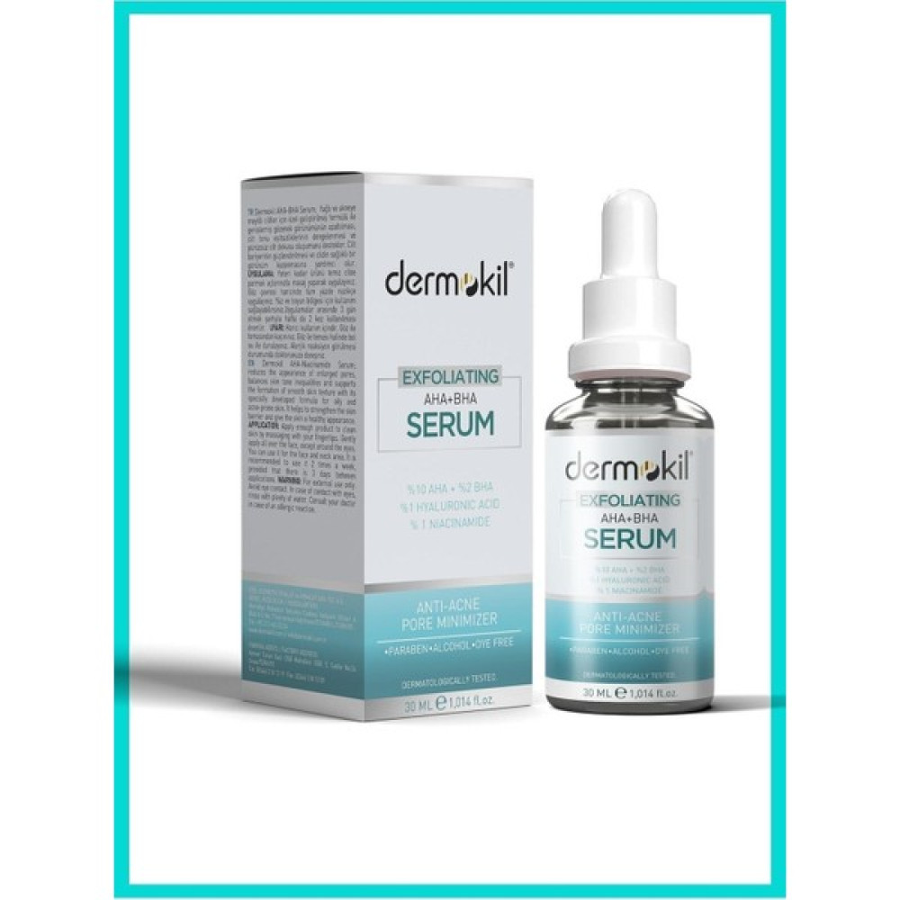 Dermokil Exfoliating Aha+Bha Niacinamide Serum 30 ml Anti-Aging / Yaşlanma Karşıtı Fiyatı