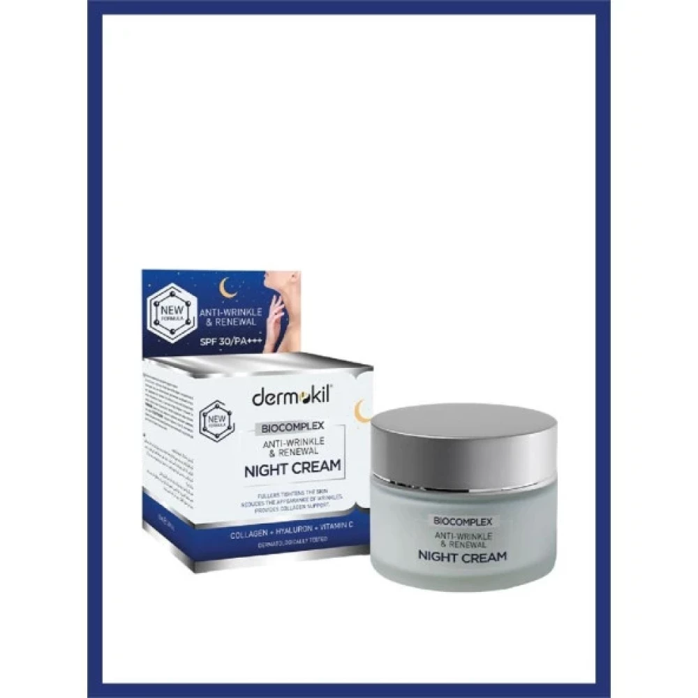 Dermokıl Kirisiklik Karsiti & Yenileyici Gece Kremi 50 Ml Gece Kremleri Fiyatı