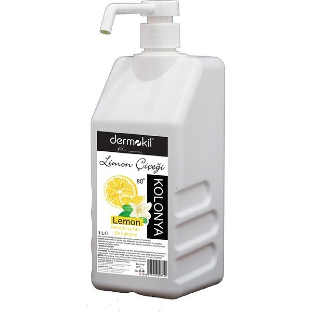 Dermokil Limon Kolonyası Sprey Başlıklı 1 lt Kolonya & Gülsuyu Fiyatı