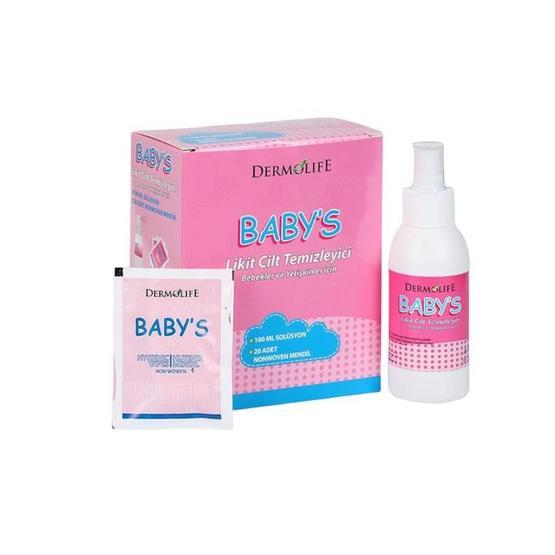 Dermolife Baby's Likit Cilt Temizleyici Set