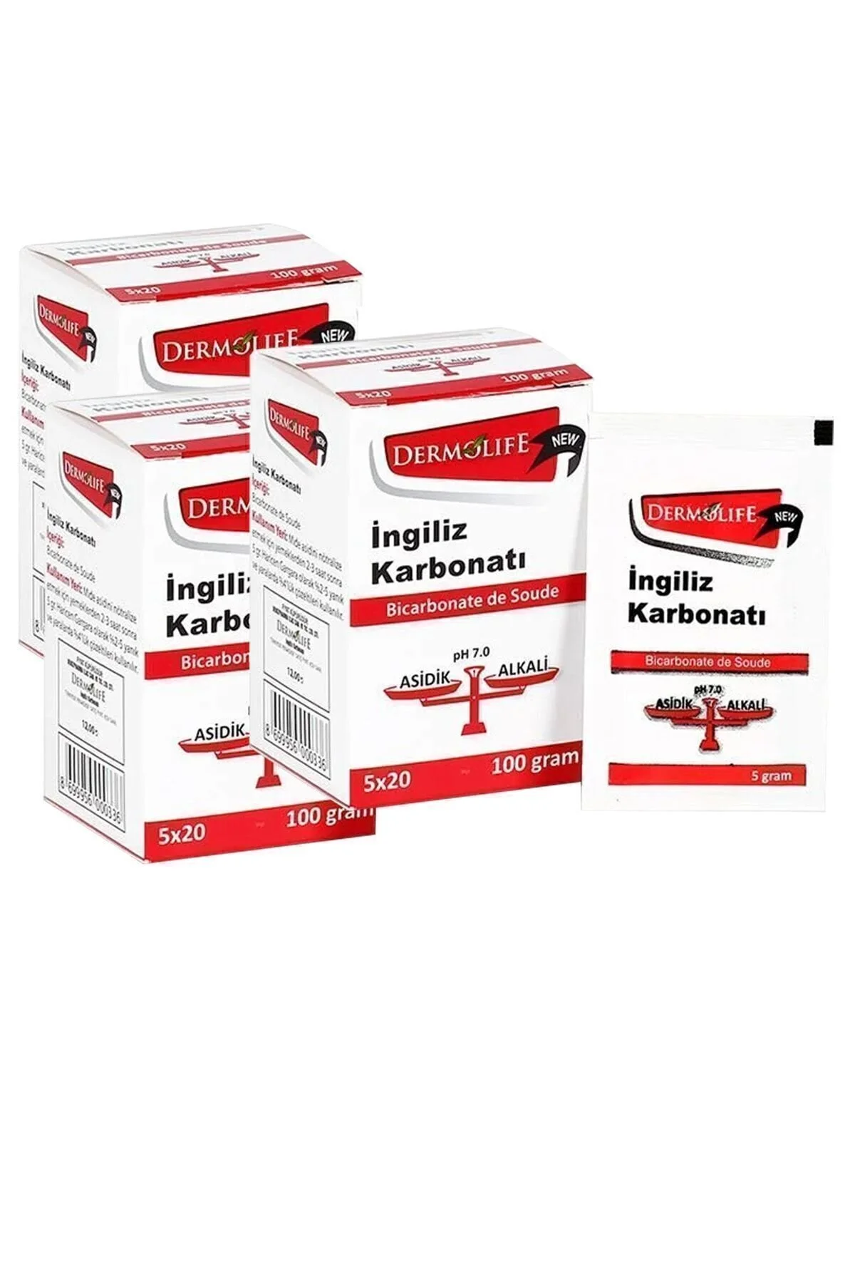 Dermolife Ingiliz Karbonatı 3 X 100 G 3 Lü Set" Baharat Fiyatı