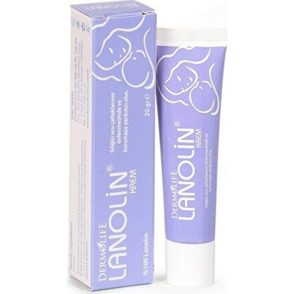 Dermolife Lanolin Fort 20 gr Krem Meme Ucu Kremi Fiyatı