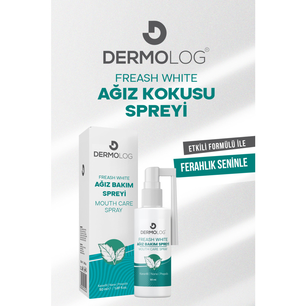Dermolog Ağız Kokusu Spreyi (50 Ml) Ağız Gargara ve Spreyi Fiyatı