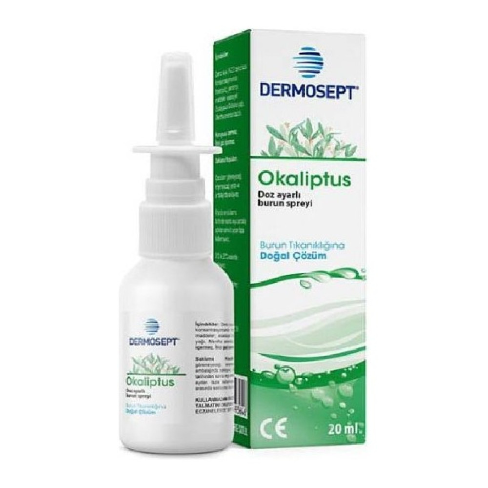 Dermosept Okaliptus Burun Spreyi 20 ml Bebek Bakım Fiyatı
