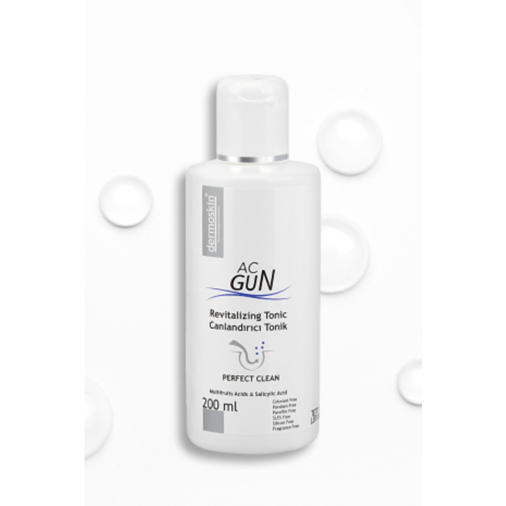 Dermoskin Acgun Sivilce ve Akneli Ciltler için Canlandırıcı Tonik 200 ml Cilt ve Yüz Bakımı Fiyatı