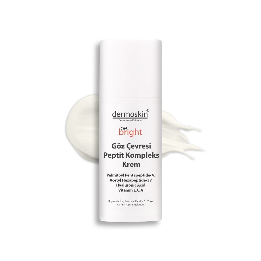 Dermoskin Be Bright Göz Çevresi Peptit Kompleks Krem 15 ml Göz Kremi Fiyatı