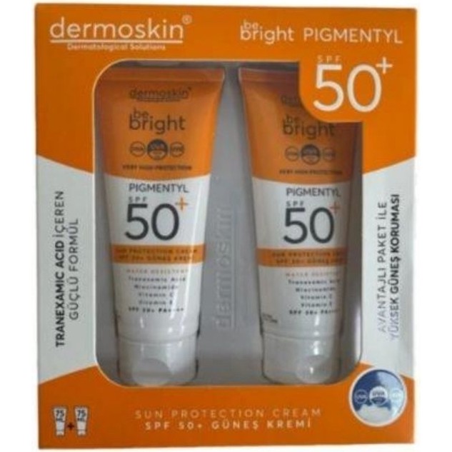 Dermoskin Be Bright Pigmentyl güneş Koruyucu Spf 50+ Krem 75 ml - 2Li Güneş Kremleri ve Losyonları Fiyatı