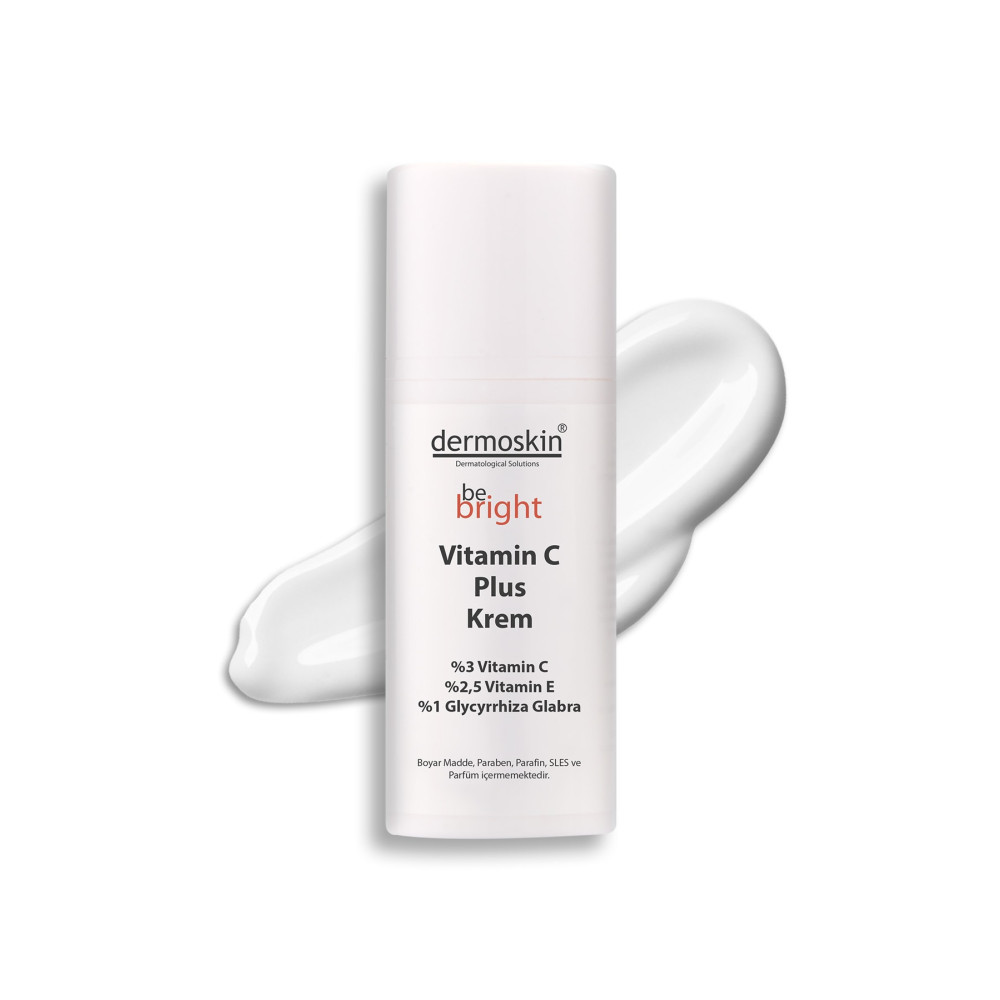 Dermoskin Be Bright ve nemlendirici Vitamin C Plus Krem 33 ml Cilt ve Yüz Bakımı Fiyatı