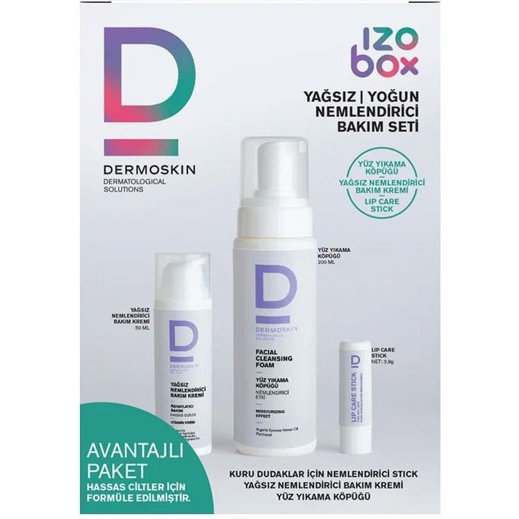 Dermoskin İzobox Yağsız Yoğun Nemlendirme Bakım Seti Diğer Fiyatı