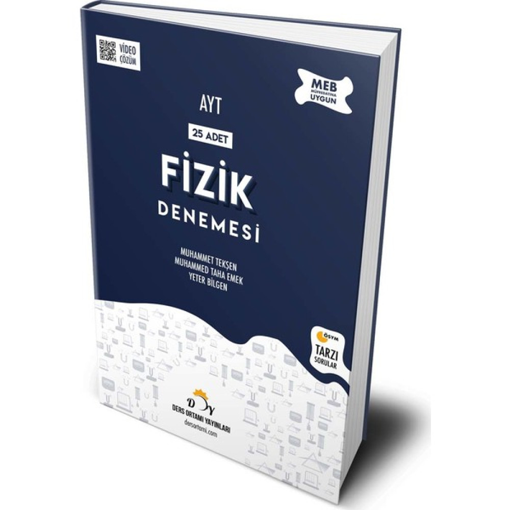 Ders Ortamı Yayınları 10’lu AYT Fizik Denemesi Temel Yeterlilik Testi (TYT) Fiyatı