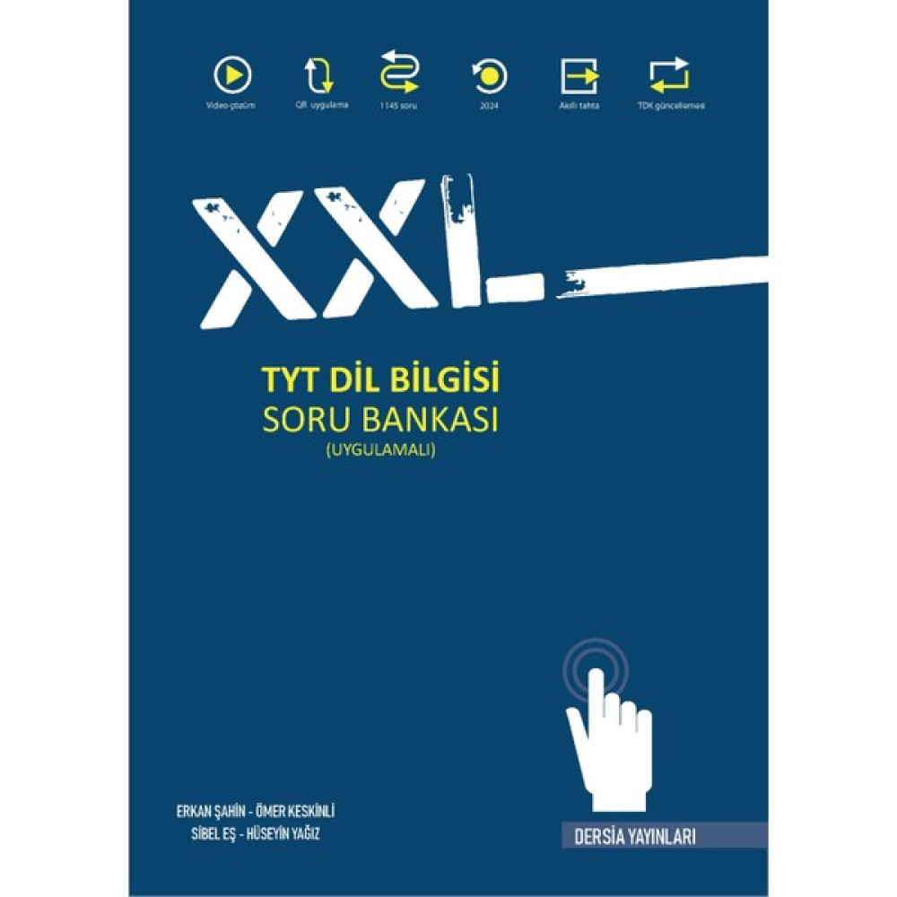 Dersia Yayınları XXL TYT Dil Bilgisi Uygulamalı Soru Bankası Türkçe Fiyatı