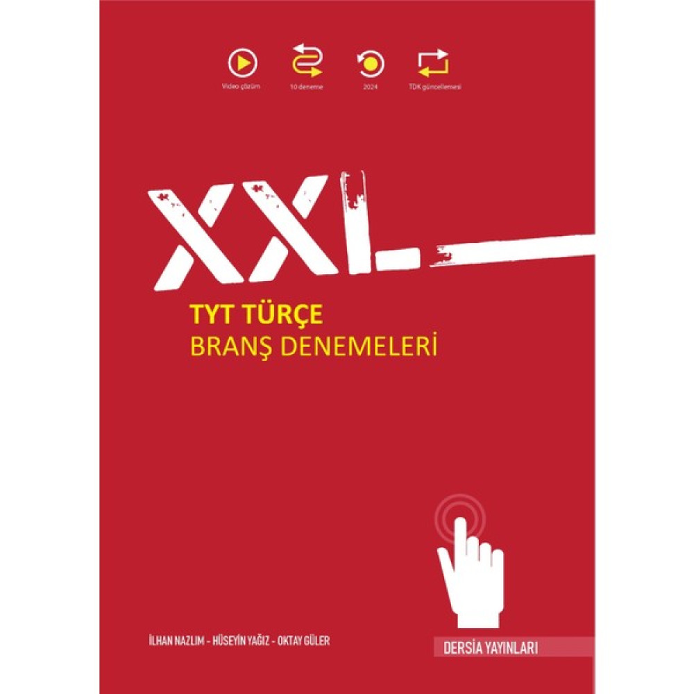 Dersia Yayınları XXL TYT Türkçe Branş Denemeleri Türkçe Fiyatı