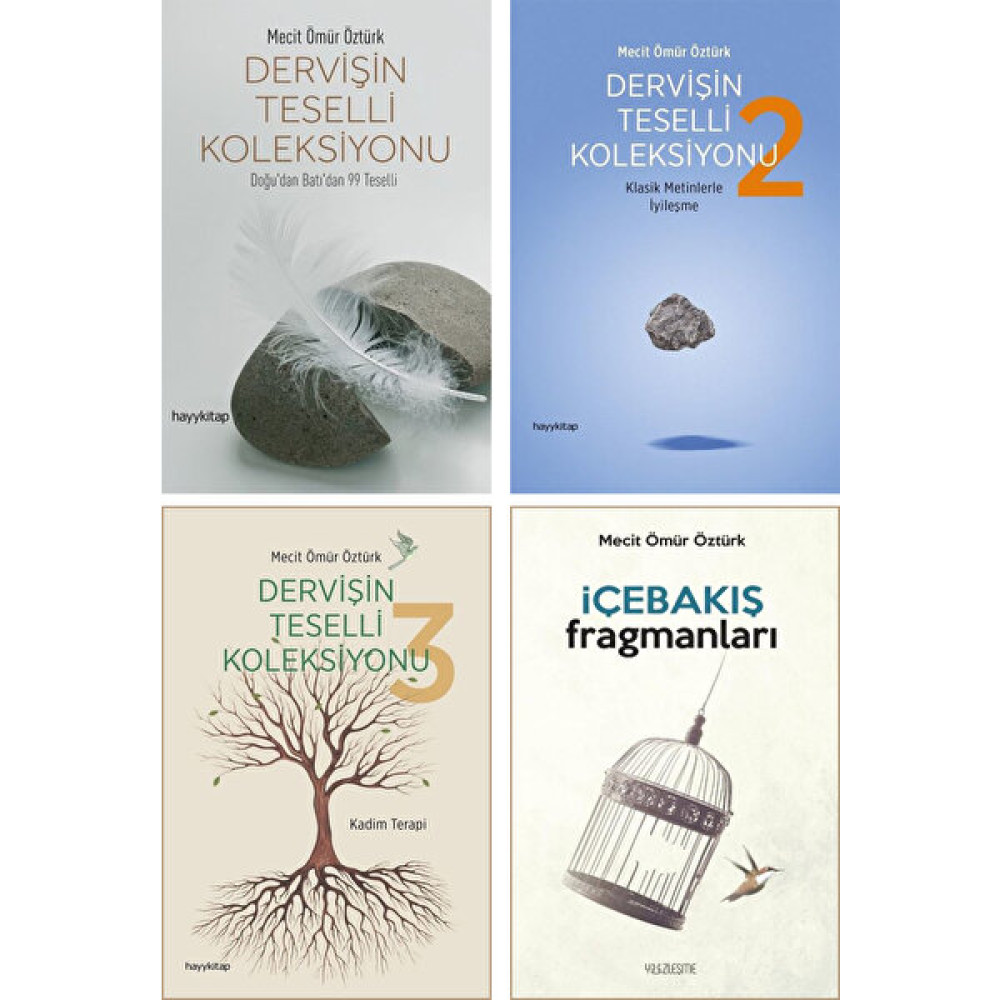 Dervişin Teselli Koleksiyonu 1. 2. 3. Cilt - İçebakış Fragmanları 4 Kitap - Mecit Ömür Öztürk Edebiyat Fiyatı