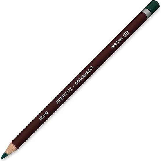 Derwent C410 Coloursoft, Koyu Yeşil Kurşun Kalem