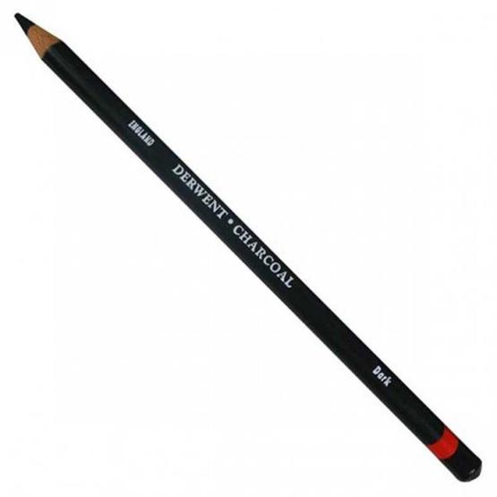 Derwent Tinted Charcoal Renkli Kömür Charcoal Dark Füzen Kalem