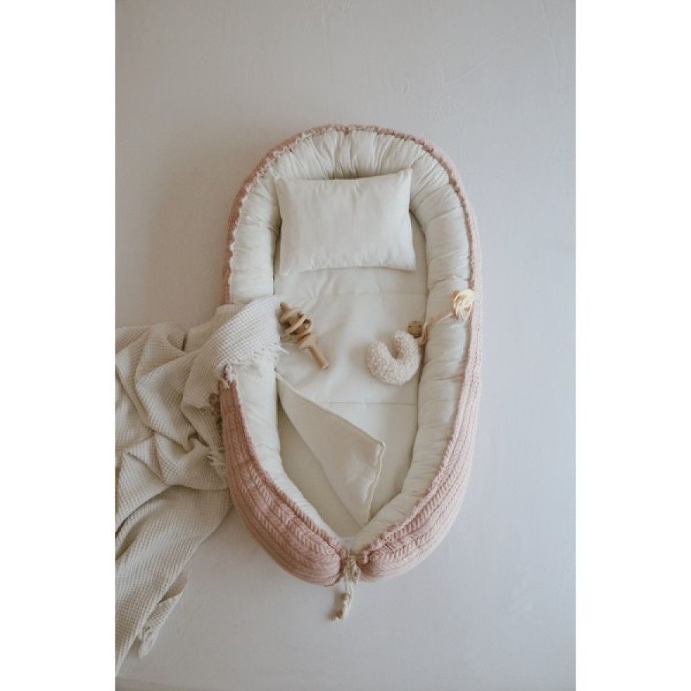 Dery Baby Babynest - Bebek Yatağı - 50 x 90 cm - Pudra Bebek Yatağı Fiyatı