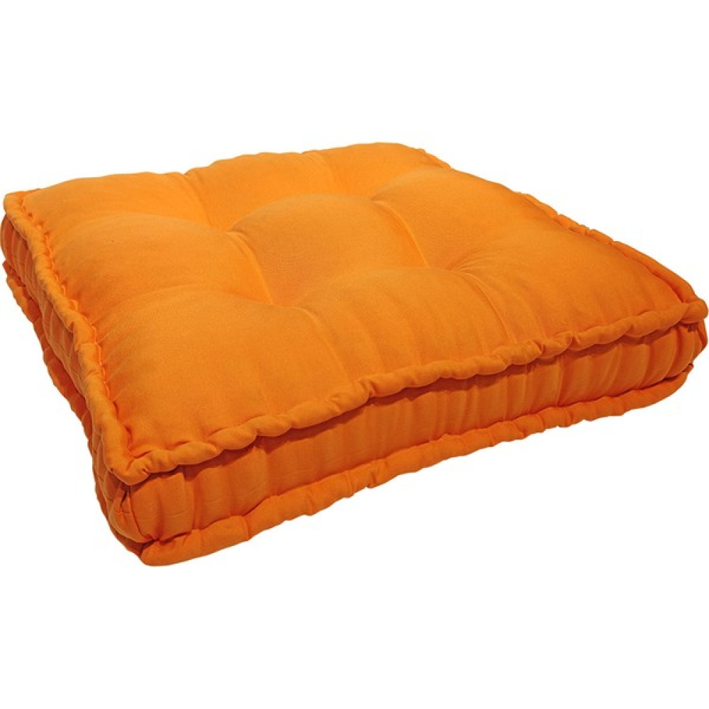 Derya Ticaret Bisküvi Minder Yer Minderi - 70 x 70 cm - Turuncu Salon & Oturma Odası Tekstili Fiyatı