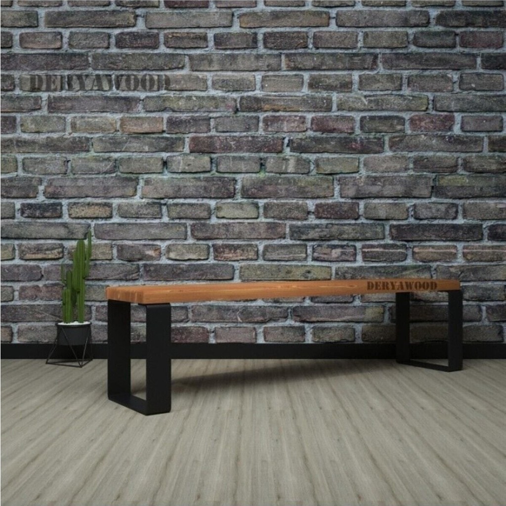 Deryawood Masif Ahşap Gaia Bank 37*200*45CM Bahçe Bankı Fiyatı