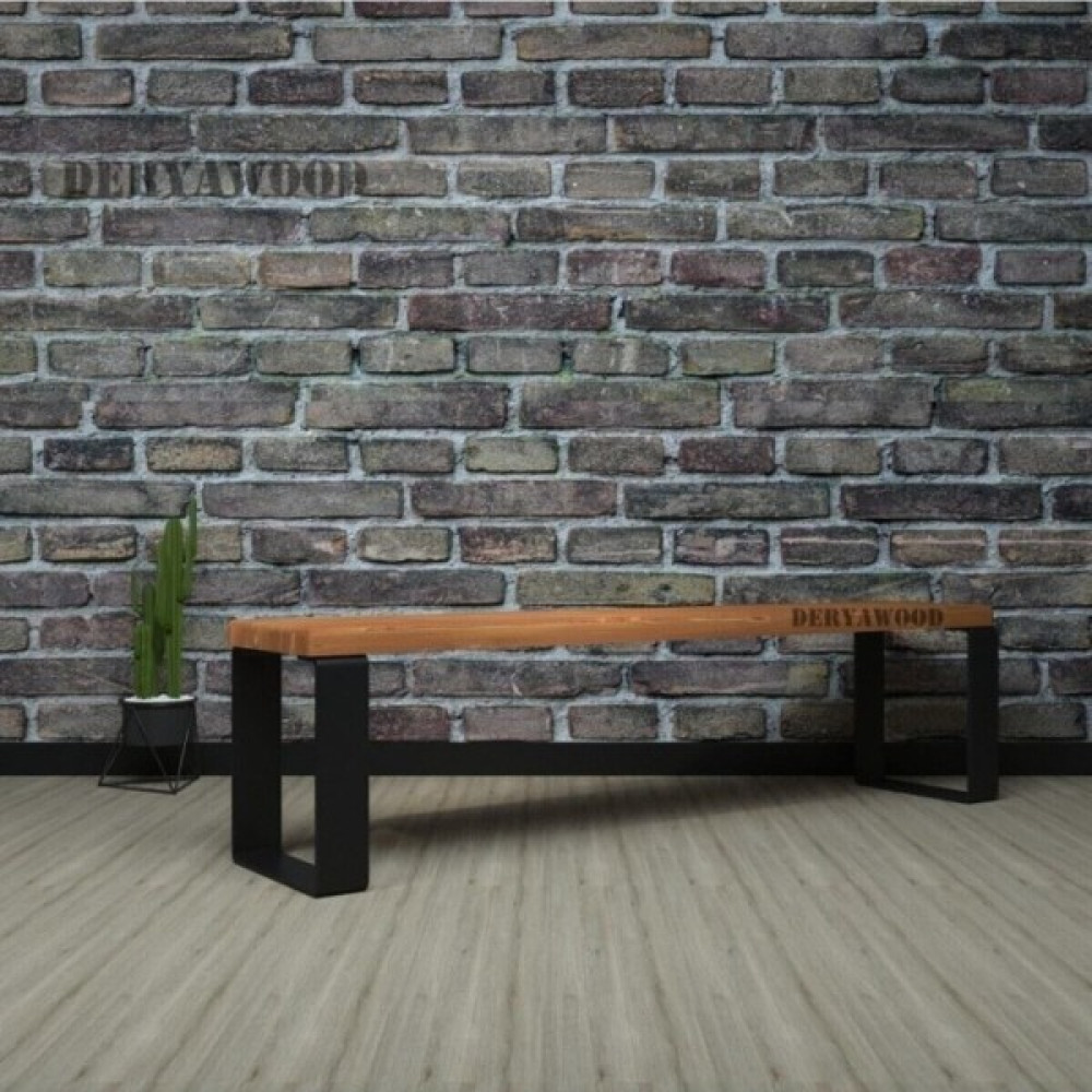 Deryawood Masif Ahşap Gaia Bank 37*80*45CM - Açık Ceviz Mutfak Dolabı / Mobilyası Fiyatı