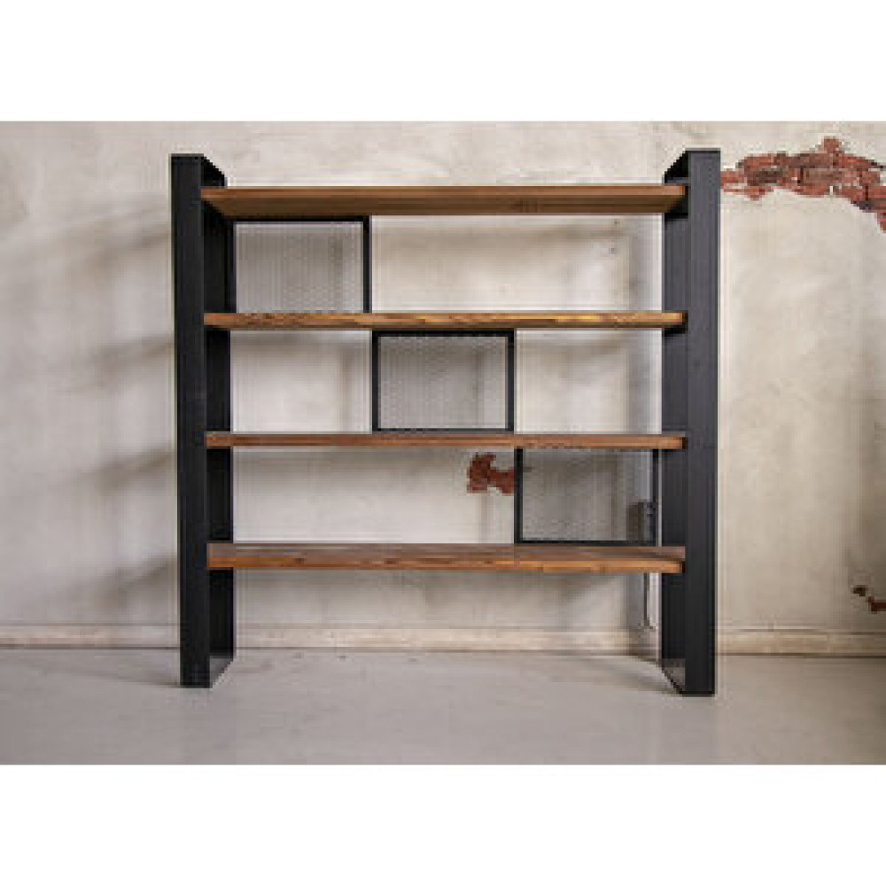 Deryawood Masif Ahşap Kitaplık 240*30*180 Cm Kitaplık Fiyatı