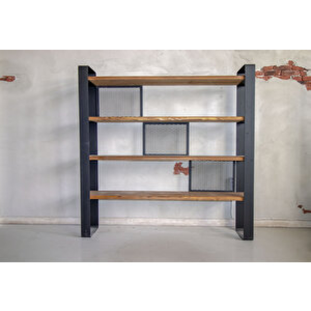 Deryawood Masif Ahşap Ofis Kitaplık 120*30*180 Kitaplık Fiyatı