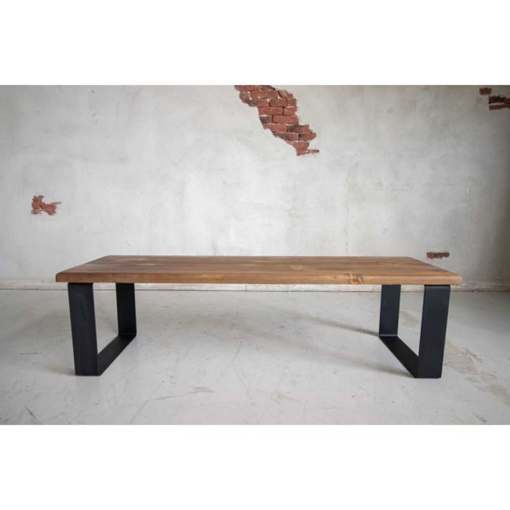 Deryawood Masif Doğal Ahşap Bank 100*37*45 cm - 100x37x45 cm - Açık Kahverengi Mutfak Dolabı / Mobilyası Fiyatı
