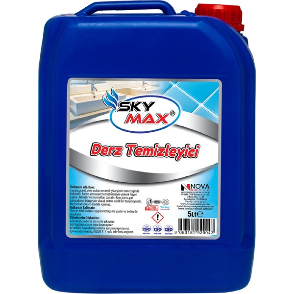 Derz ve Fayans Temizleme Sıvısı 5 kg - Mavi - Beyaz Parlatıcı ve Temizleyiciler Fiyatı