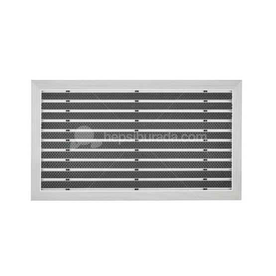 Desan Fırça Fitilli 60x90cm Ultra Mat Siyah Alüminyum Paspas
