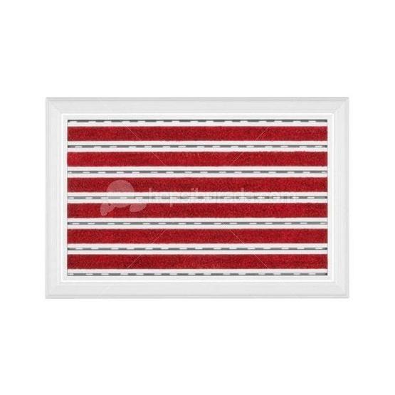 Desan Koko Fitilli 38x60cm Power Mat Kırmızı Alüminyum Paspas