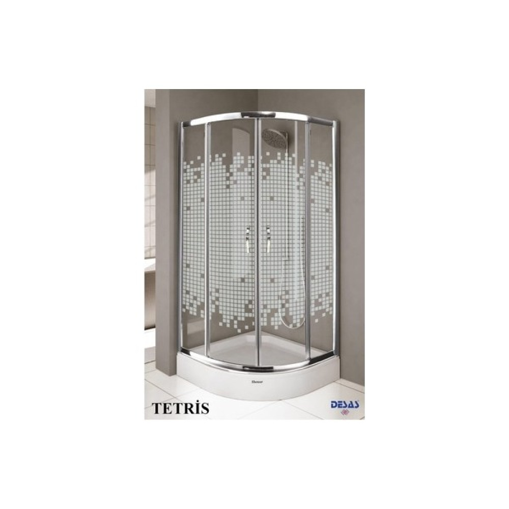 Desaş 90X90 Oval Teknesiz *****desaş Shower - 100 x 100 Duşakabin Fiyatı