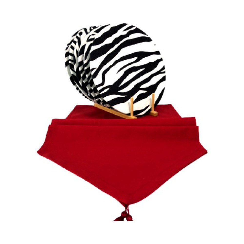 Desen İzmir Amerikan Servis 6'lı Supla ve Runner Örtü Seti Zebra -B Serisi - 45 x 145 cm - Renkli Amerikan Servis Fiyatı