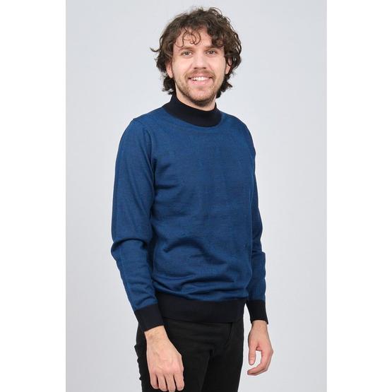Desen Triko 0249539 Saks Erkek Kazak