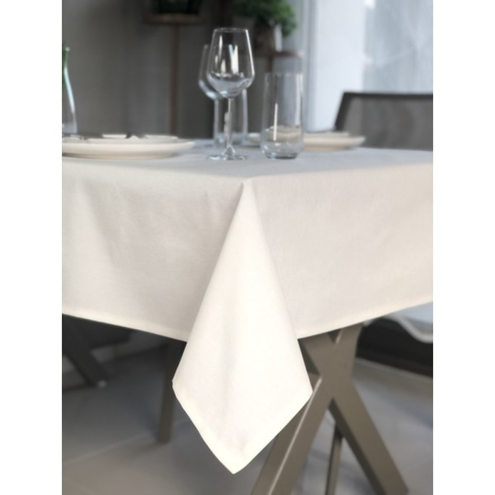 Desenizmir Masa Örtüsü Düz Renk - 130 x 230 cm - Krem Masa Örtüsü Fiyatı