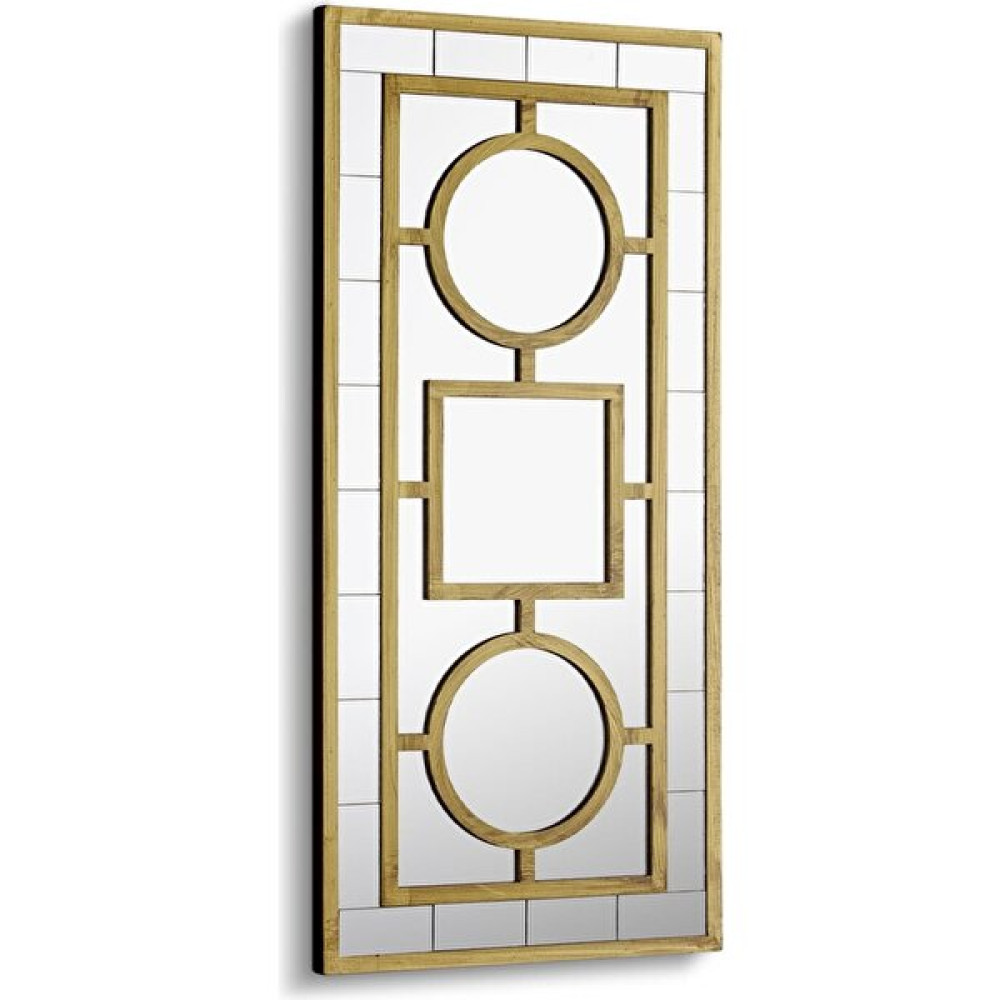 Desi Concept Antique Gold Duvar Aynası 41X85X4 cm - Ahşap Ayna Fiyatı