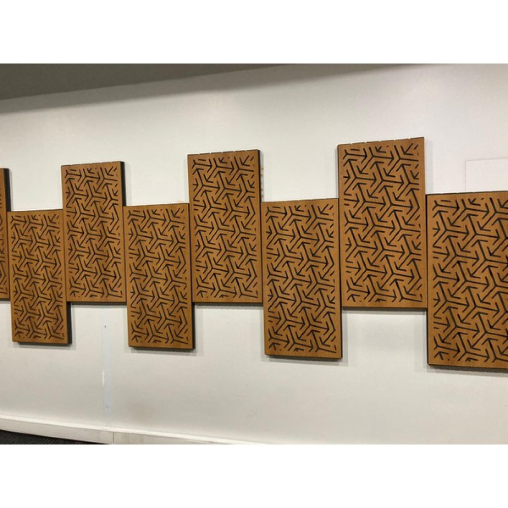 Desibel Akustik Özel Tasarım Ahşap Kaplı Akustik Panel 50X100 4cm Bantsız Dış Cephe Yalıtım Malzemeleri Fiyatı