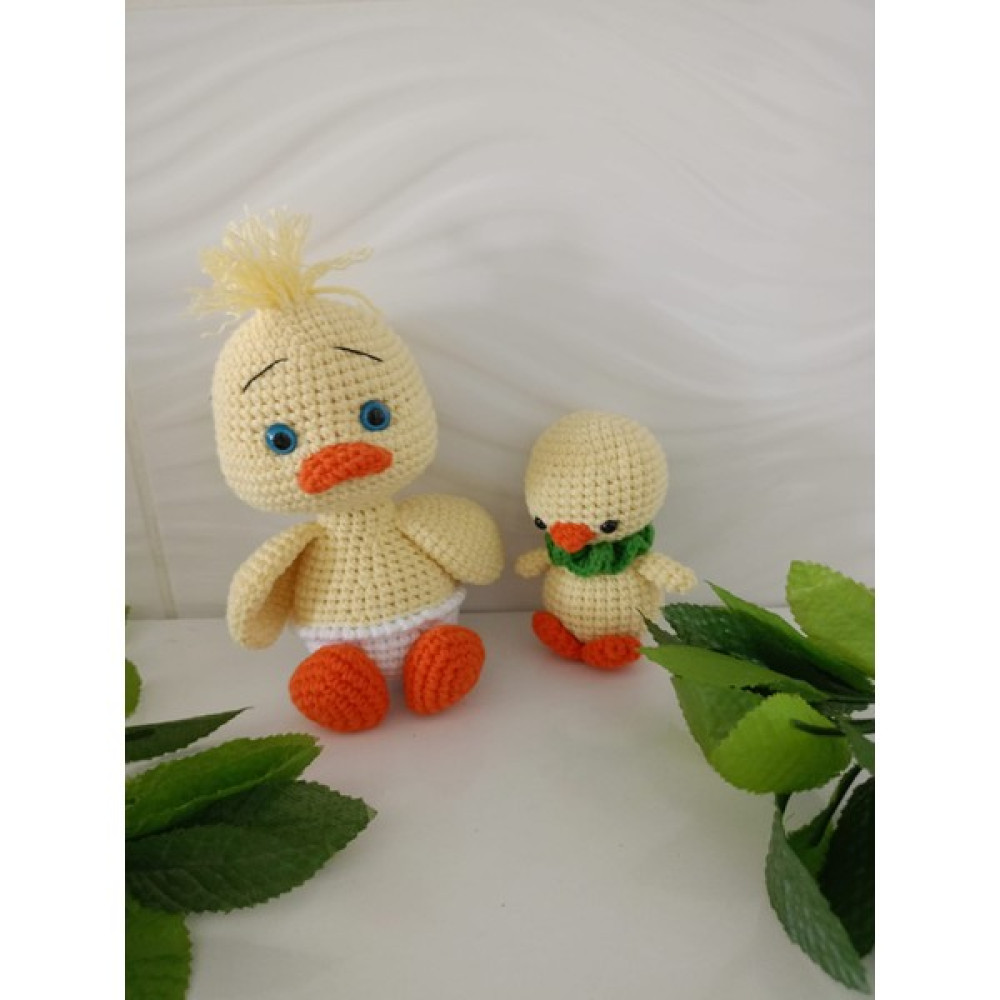 Design By Oykum Amigurumi Ördek Oyuncaklar (2'li) - Sarı Oto Boyaları Fiyatı